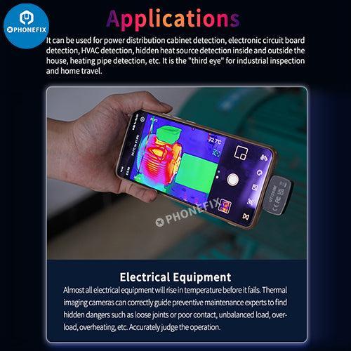 UNI-T Thermal Imager Smart Phone PCB Circuit Test Repair Tool - Image 10