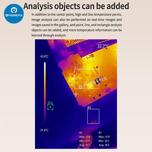 UNI-T Thermal Imager Smart Phone PCB Circuit Test Repair Tool - Image 13
