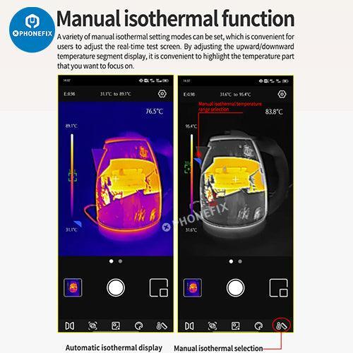 UNI-T Thermal Imager Smart Phone PCB Circuit Test Repair Tool - Image 9