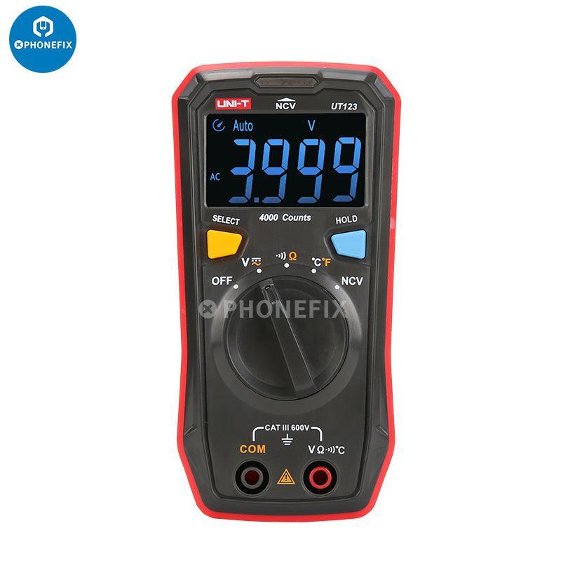 UNI-T UT123D Auto Range Digital Multimeter AC/DC Voltage Tester - Image 4