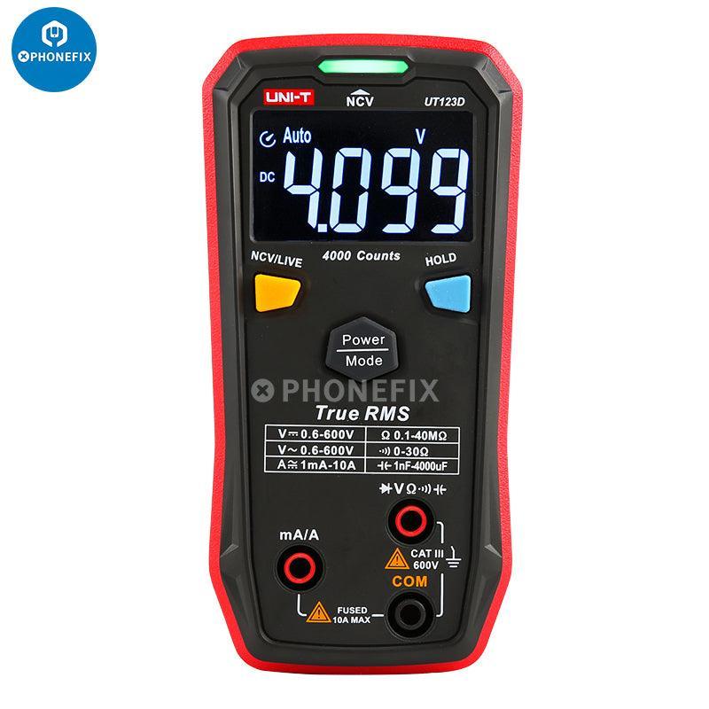UNI-T UT123D Auto Range Digital Multimeter AC/DC Voltage Tester - Image 5