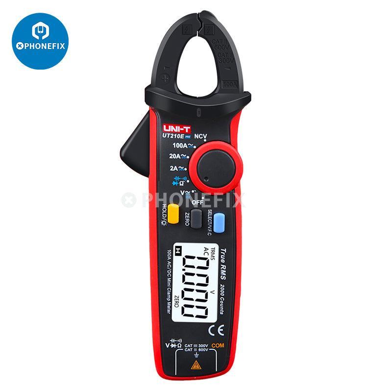 UNI-T UT210E Digital Clamp Meter AC DC Current Voltage Tester - Image 6
