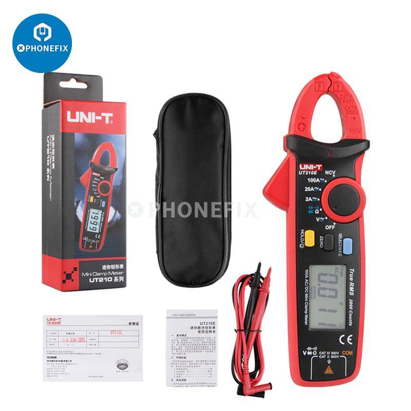 UNI-T UT210E Digital Clamp Meter AC DC Current Voltage Tester - Image 9