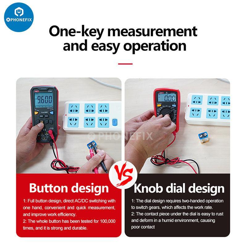 UNI-T UT60 Series Digital Multimeter AC/DC Current Voltage Meter - Image 11