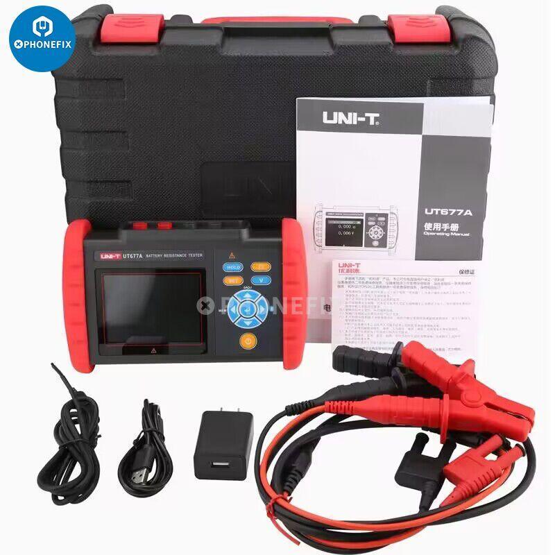 UNI-T UT677A Battery Resistance Tester Voltage Temperature Measuring - Image 4