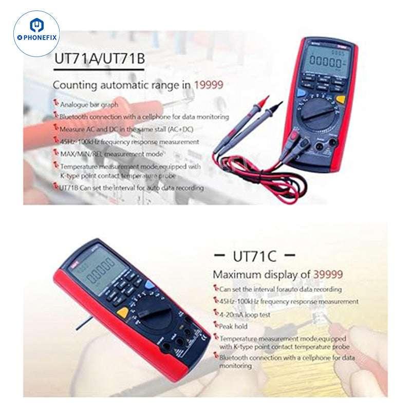 UNI-T UT71 Series Smart Digital Multimeter Current Voltage Tester - Image 6