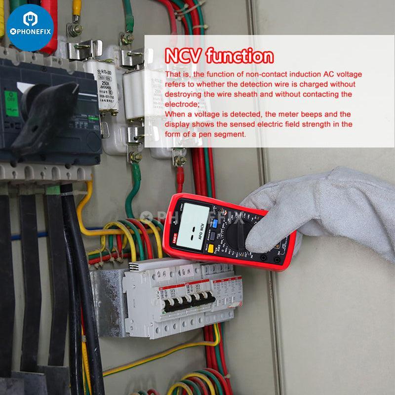 UNI-T UT890C/D+ True-RMS LCD Digital Multimeter Capacitance Meter - Image 5