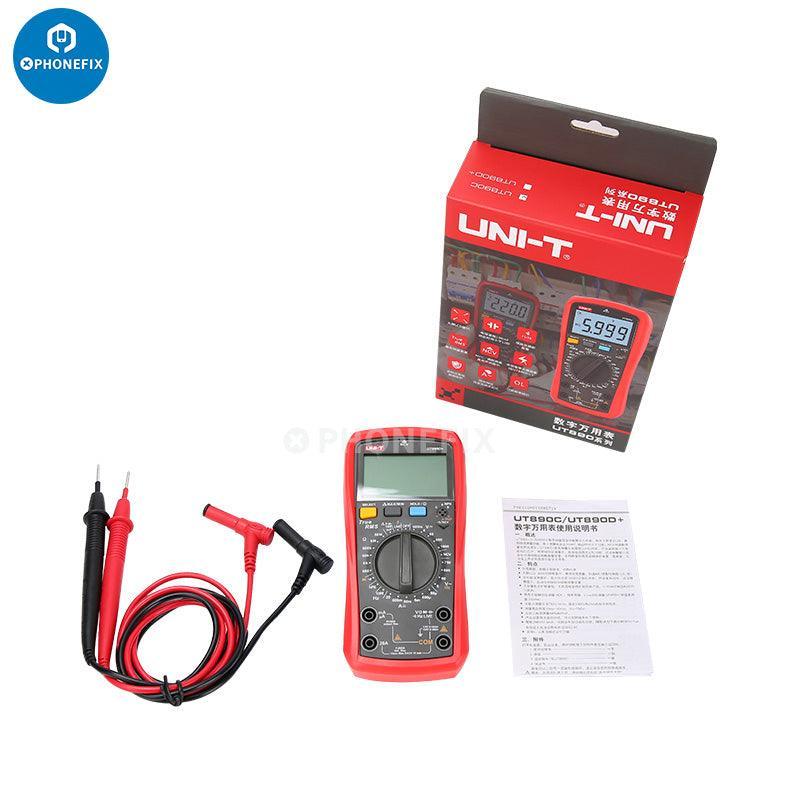 UNI-T UT890C/D+ True-RMS LCD Digital Multimeter Capacitance Meter - Image 7