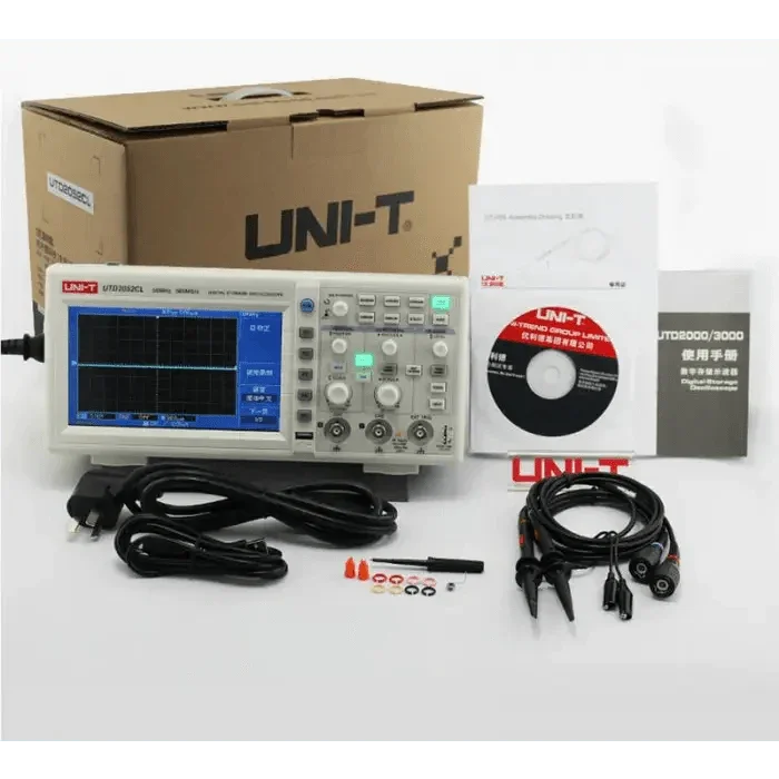 UNI-T UTD2025CL UTD2052 Desktop Digital Oscilloscopes 2 Channels - Image 4