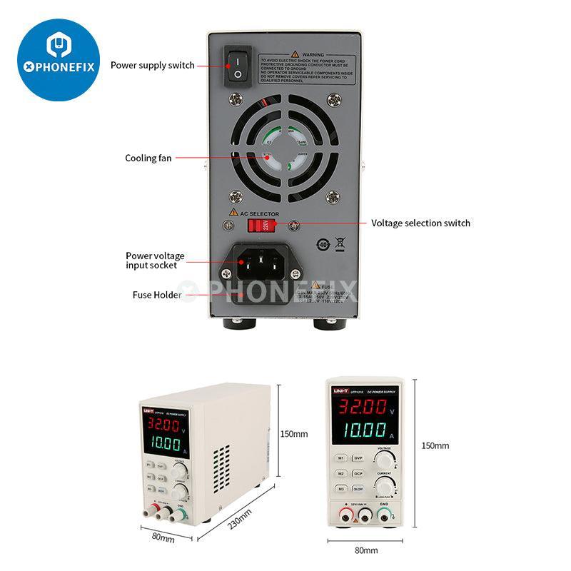 UNI-T UTP1310 32V 10A DC Regulated Power Supply 4-digit Display - Image 4