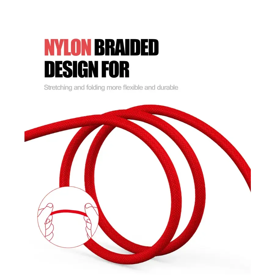 Universal 3in1 USB Charging Cable Type-C Cable For iPhone Android - Image 6