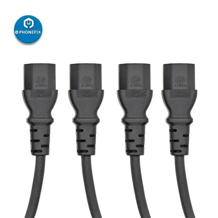 4 in 1 AC Power Cable With 4 Ports Converter Power Cable - Image 3