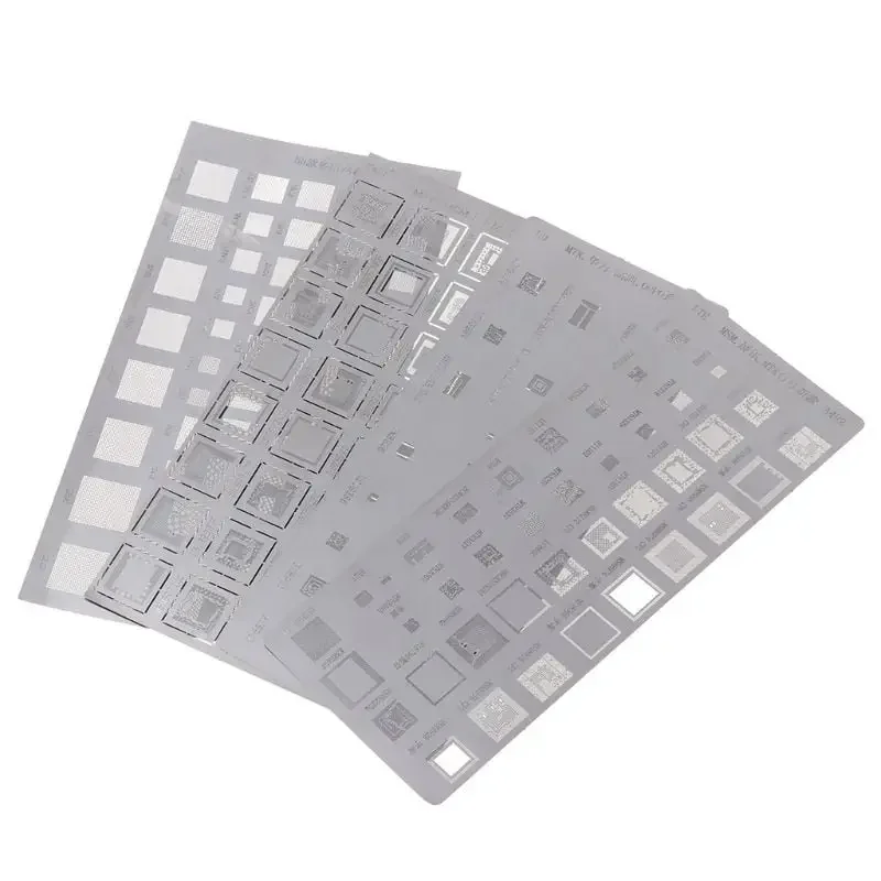 Universal BGA Stencil for Samsung Huawei iPad Power IC Reball 4Pcs/Pack - Image 3