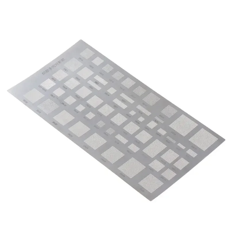 Universal BGA Stencil for Samsung Huawei iPad Power IC Reball 4Pcs/Pack - Image 6