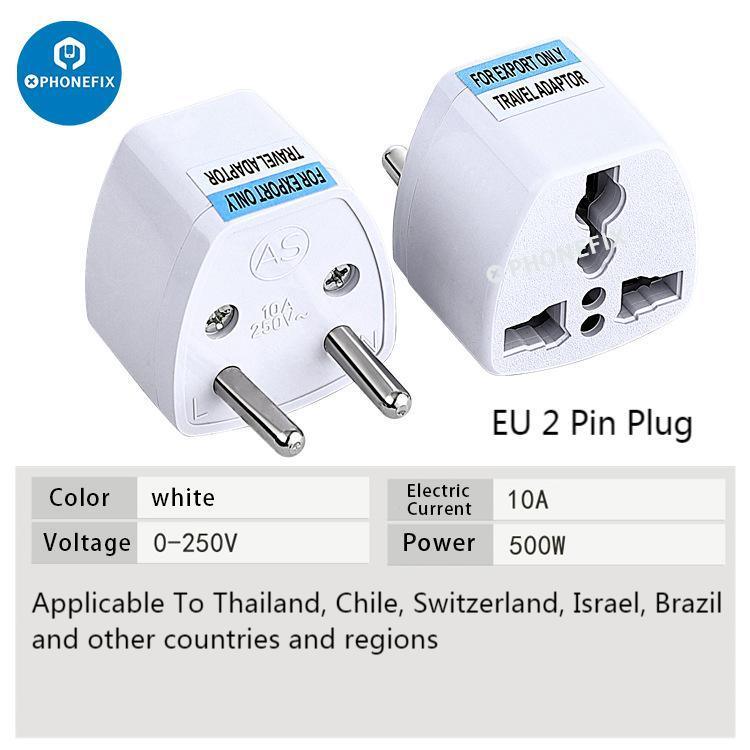 Universal Charger Converter AC Power Adaptor US/UK/EU/AU Plug - Image 10