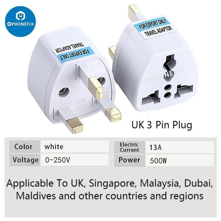 Universal Charger Converter AC Power Adaptor US/UK/EU/AU Plug - Image 3