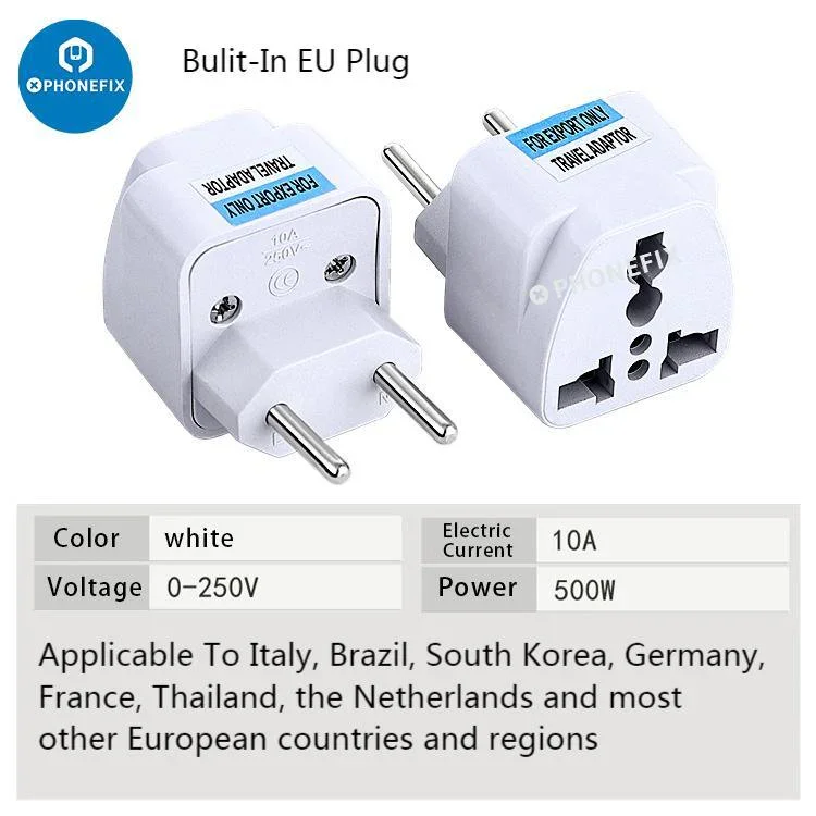 Universal Charger Converter AC Power Adaptor US/UK/EU/AU Plug - Image 8