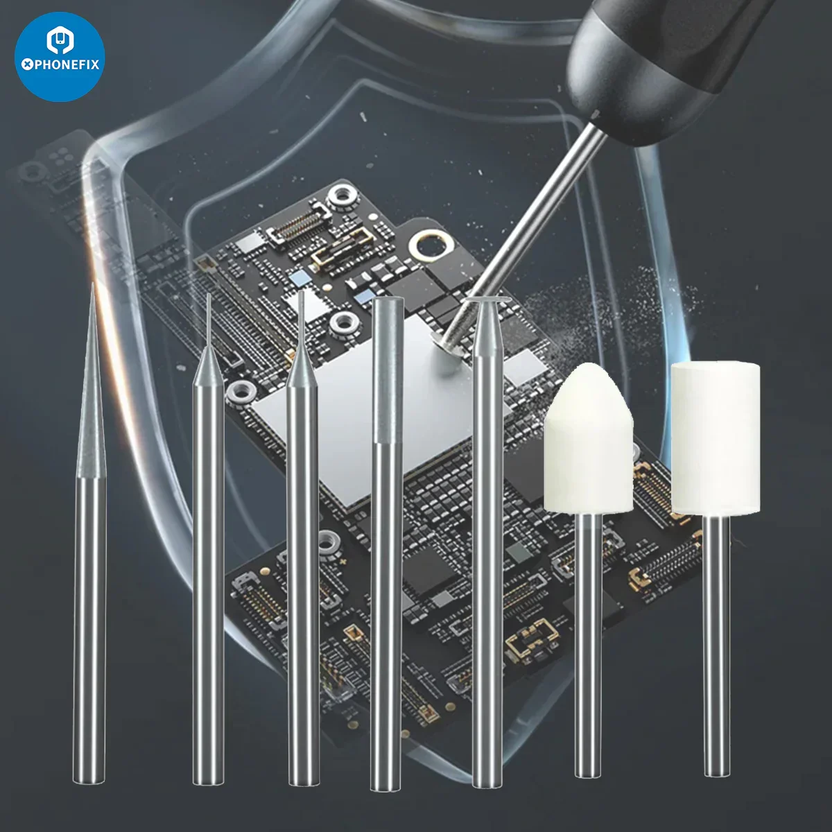 Universal Grinding Head Replacement For Electric Polishing Pen - Image 2
