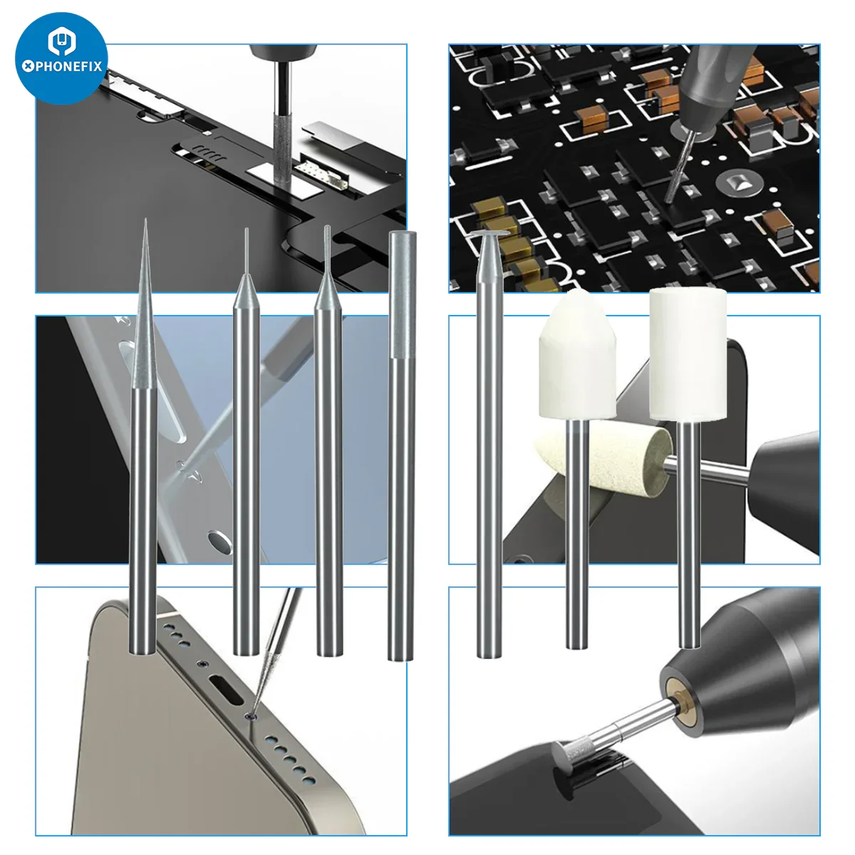 Universal Grinding Head Replacement For Electric Polishing Pen - Image 3