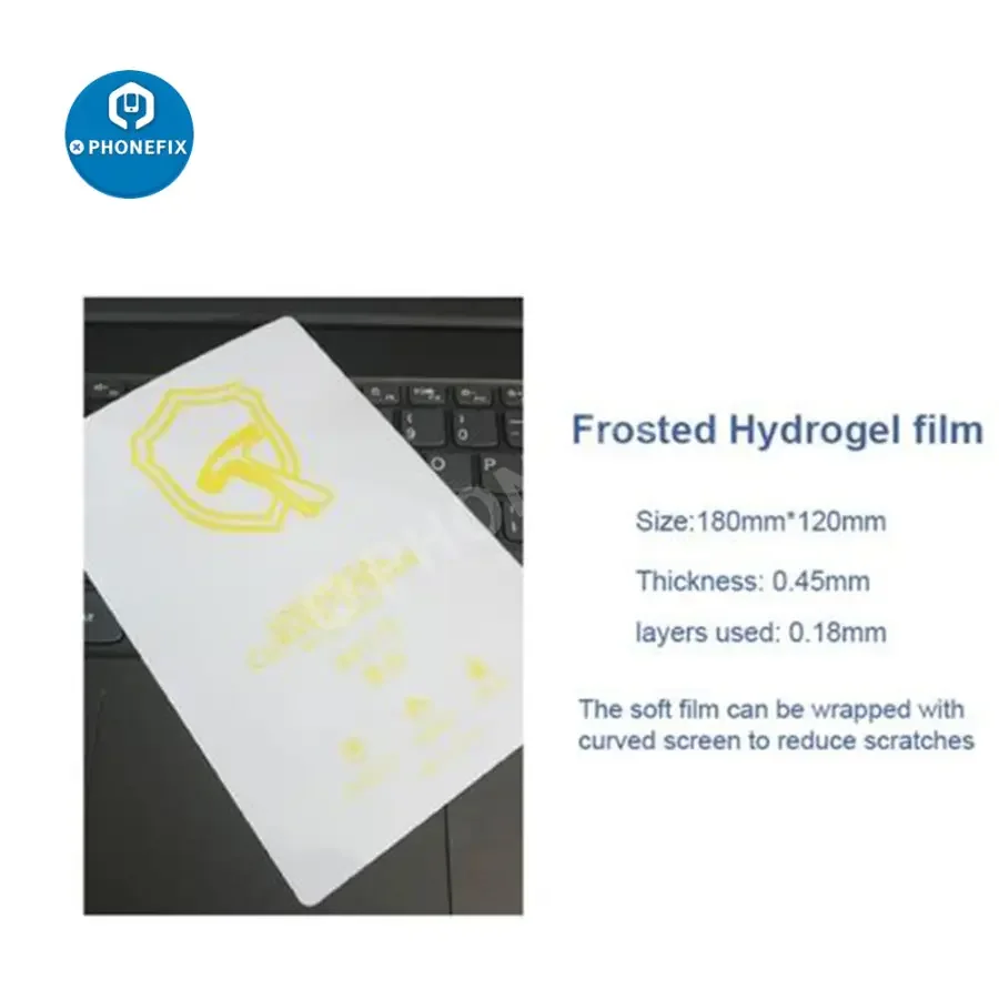 Universal Hydrogel Film Phone Front Screen Protective Film For IPhone ipad - Image 11