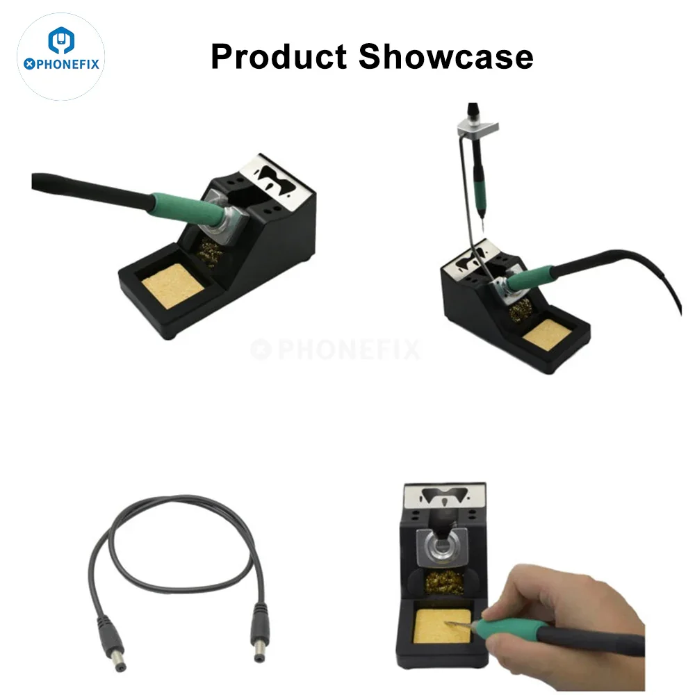 Universal Metal Soldering Iron Holder For JBC C210 C245 C115 Handle - Image 4