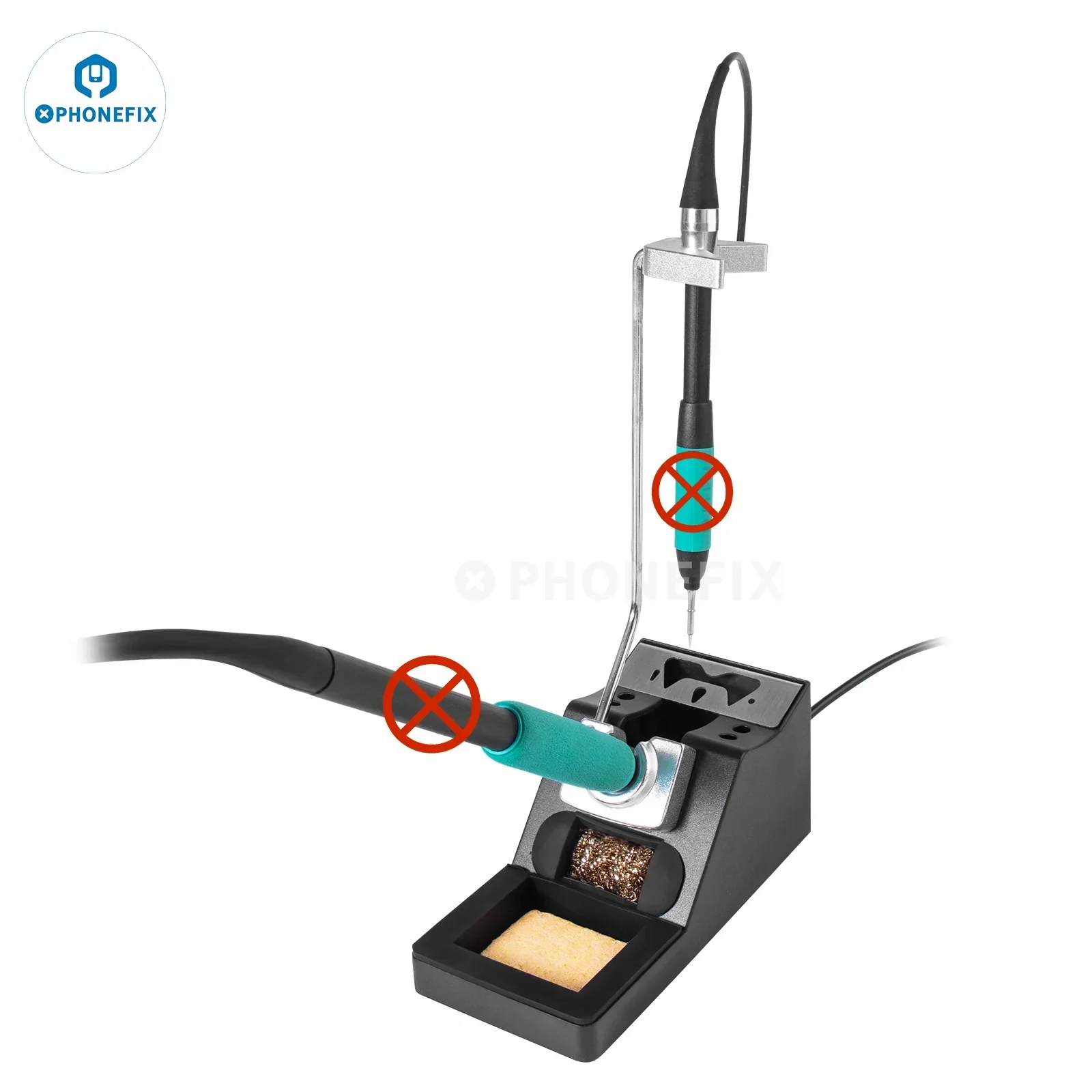 Universal Metal Soldering Iron Holder For JBC C210 C245 C115 Handle - Image 5