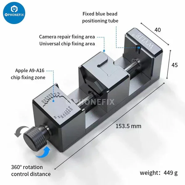Universal Phone Camera Fixture CPU Chip Fixed Holder - Image 10