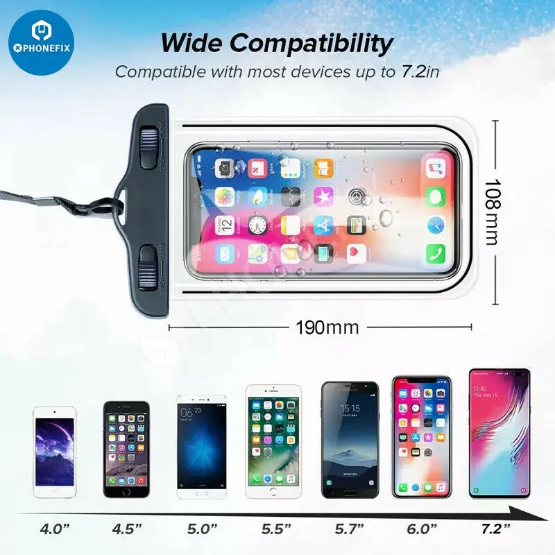 Universal Transparent Waterproof Bag For Mobile Phone - Image 13