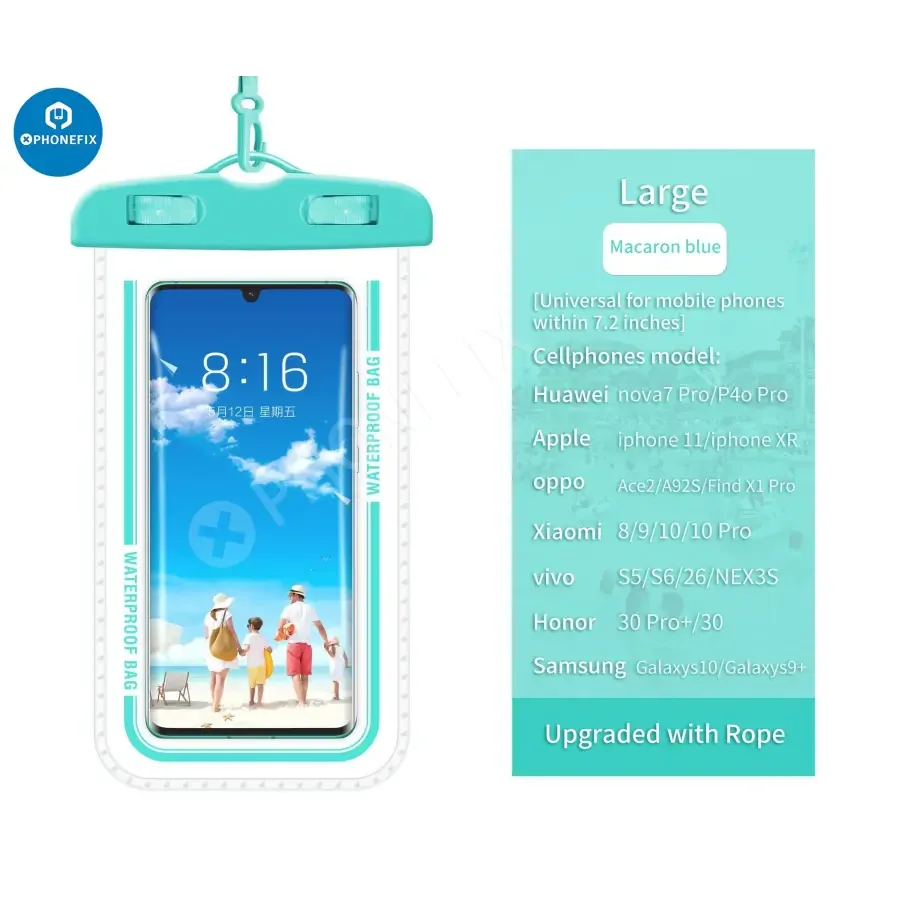 Universal Transparent Waterproof Bag For Mobile Phone - Image 20
