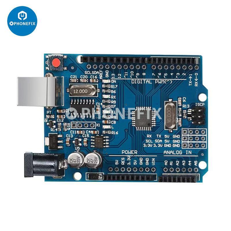 UNO R3 Development Board ATmega328P Microcontroller With Cable - Image 2
