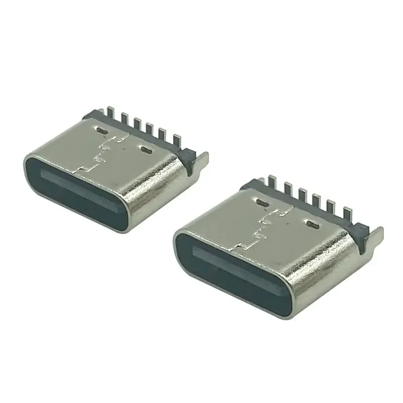 USB 3.0 Type C 6Pin Female Plug Vertical Jack Charging Connectors - Image 6