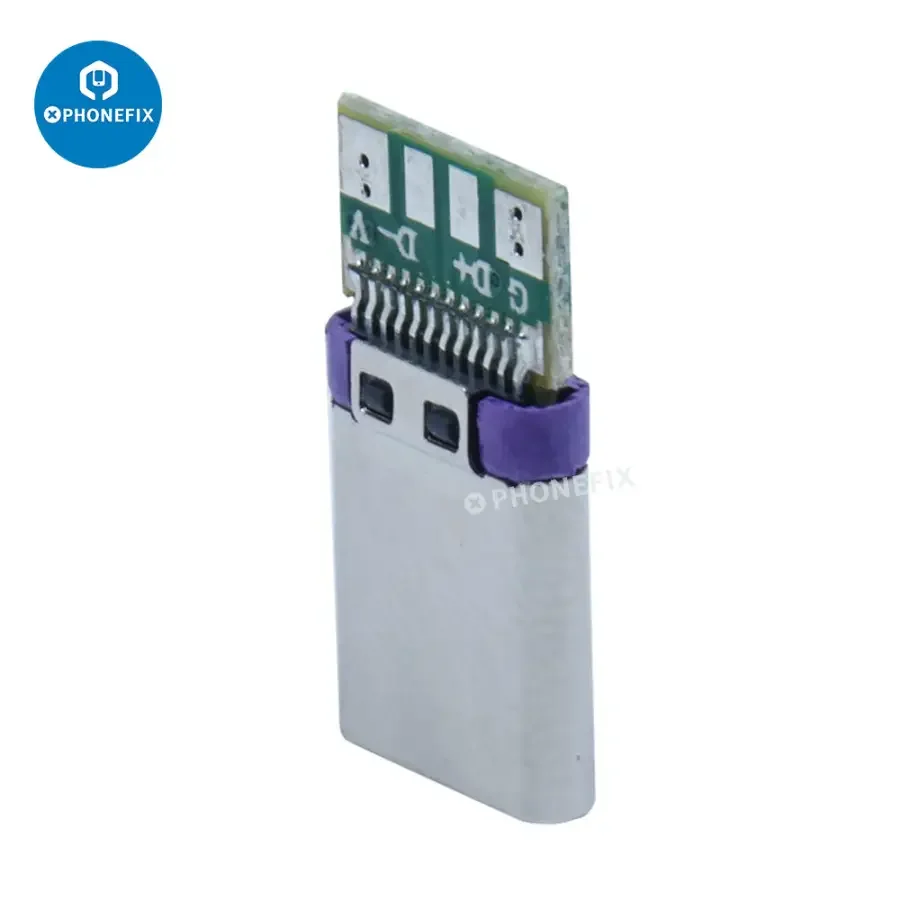 USB 3.0 Type C Male Plug 9Pin PD QC Connector Jack Charging Socket - Image 2