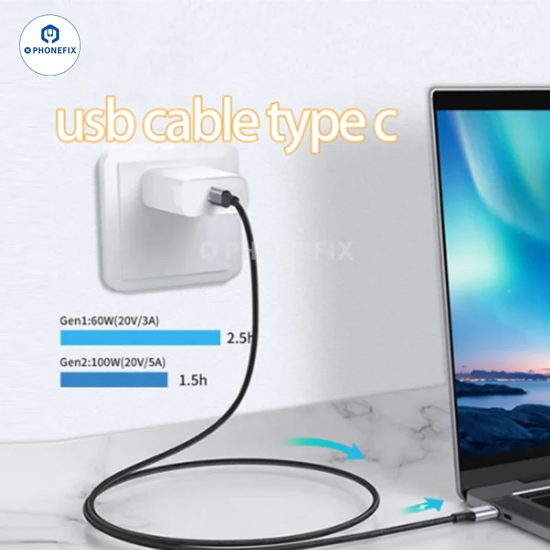 USB 3.1 Gen2 USB Straight/ Elbow Extension Digital Cable - Image 4