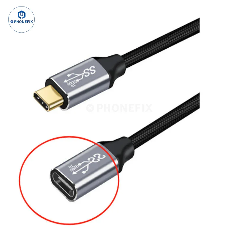 USB 3.1 Gen2 USB Straight/ Elbow Extension Digital Cable - Image 9