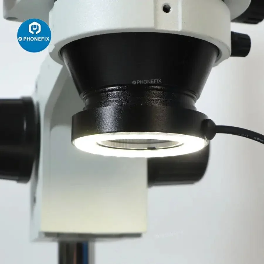 USB 60 LEDs Ring Light Microscope illuminator Adjustable Brightness - Image 3