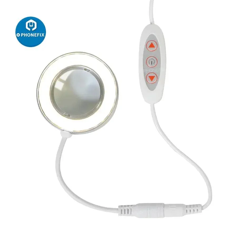 USB 60 LEDs Ring Light Microscope illuminator Adjustable Brightness - Image 9