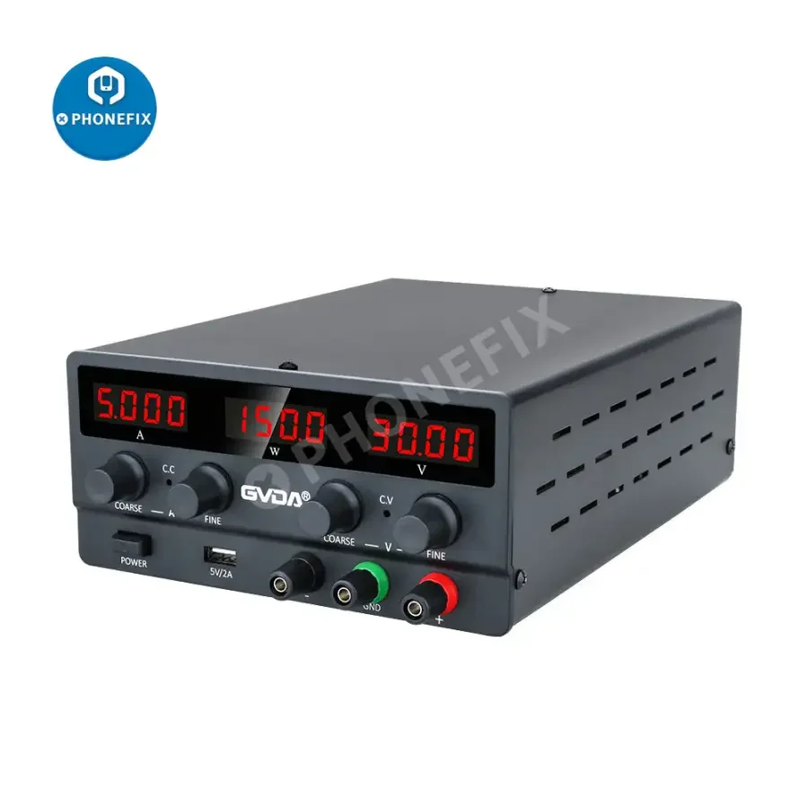 USB DC Regulated Laboratory Power Supply Adjustable Stabilizer - Image 10