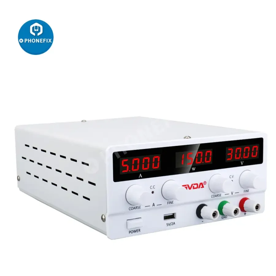 USB DC Regulated Laboratory Power Supply Adjustable Stabilizer - Image 5