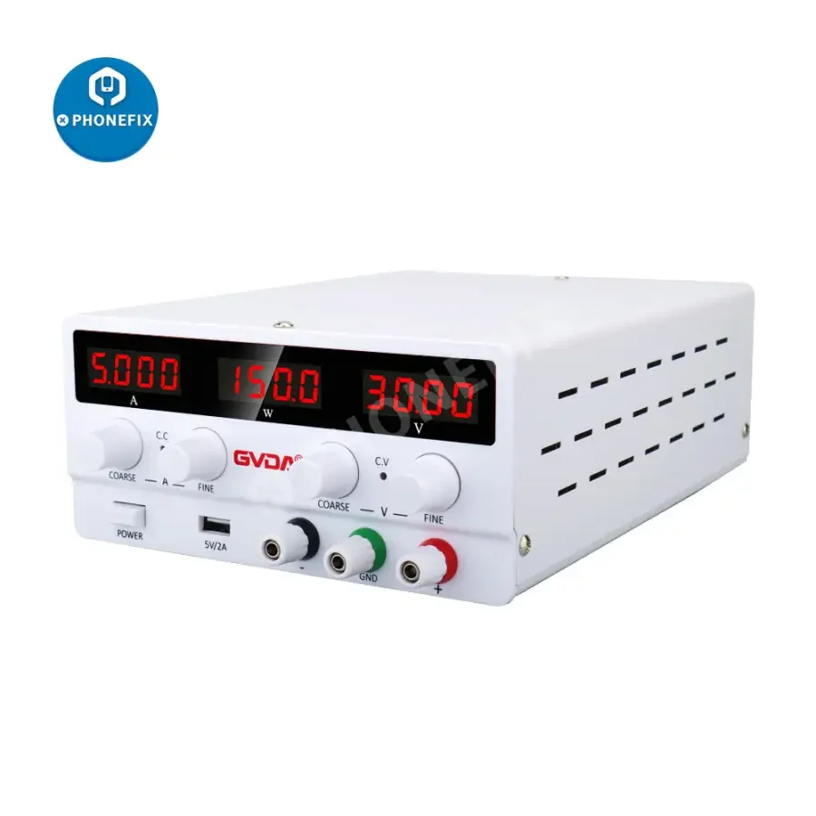 USB DC Regulated Laboratory Power Supply Adjustable Stabilizer - Image 7