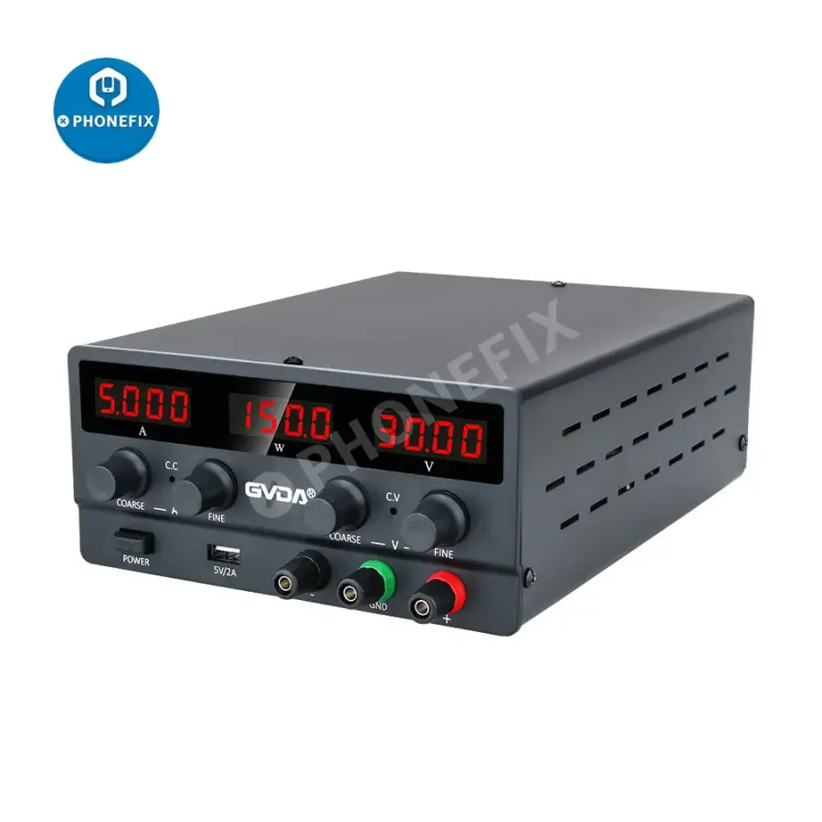 USB DC Regulated Laboratory Power Supply Adjustable Stabilizer - Image 8