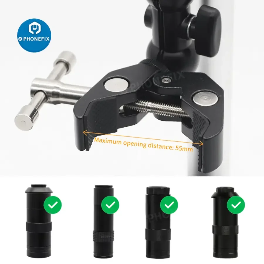 USB Digital Microscope Bracket Stand Holder Lifting Support for Test - Image 5