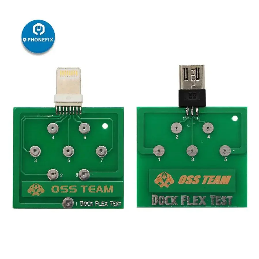 USB Dock Tail Plug Port Test Board for iPhone U2 Micro Ports Testing - Image 10