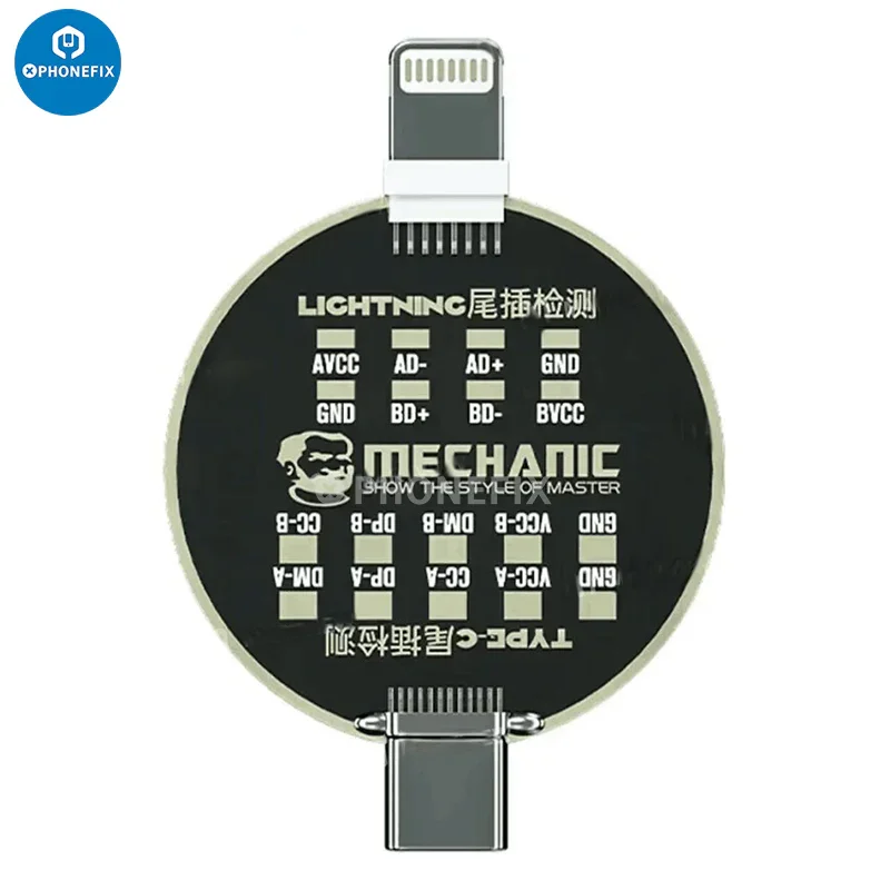 USB Dock Tail Plug Port Test Board for iPhone U2 Micro Ports Testing - Image 12