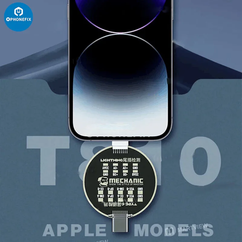 USB Dock Tail Plug Port Test Board for iPhone U2 Micro Ports Testing - Image 14