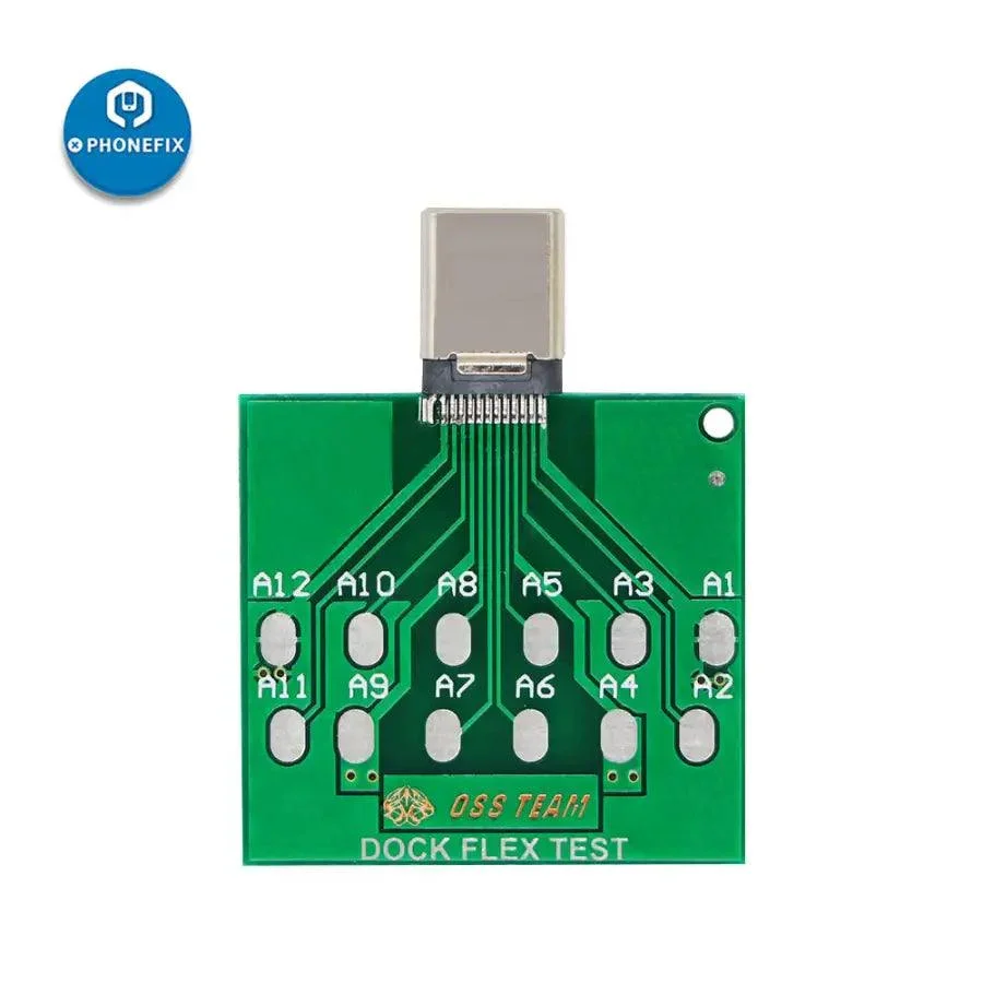 USB Dock Tail Plug Port Test Board for iPhone U2 Micro Ports Testing - Image 7