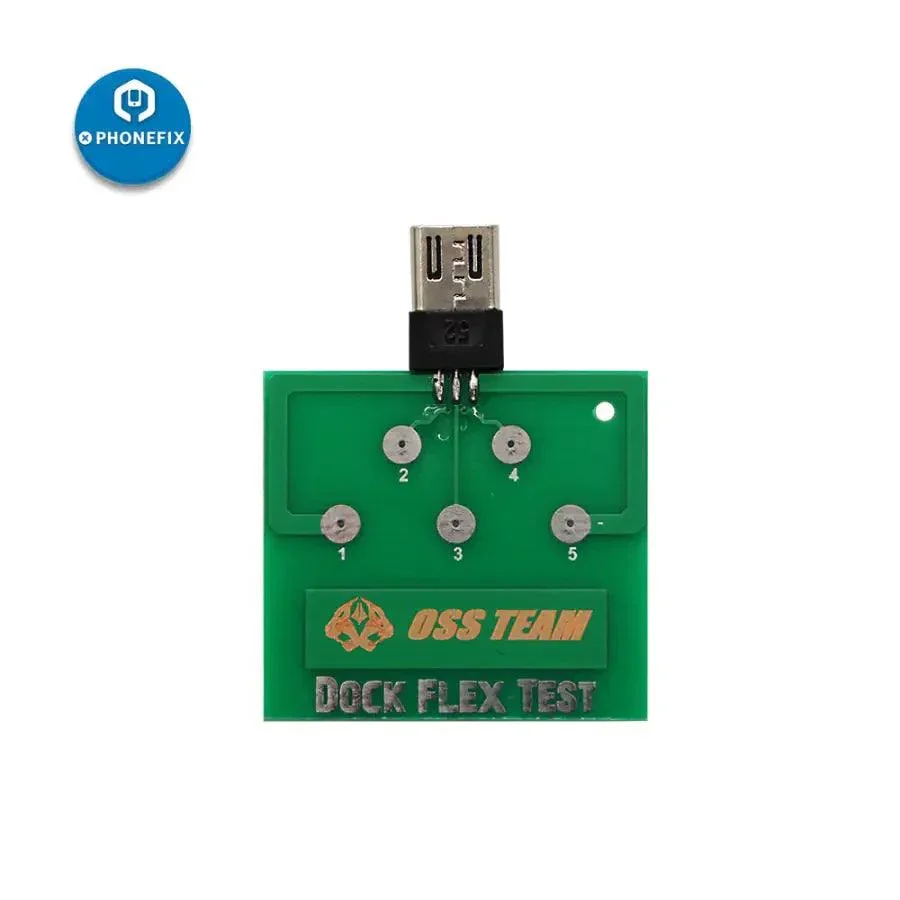 USB Dock Tail Plug Port Test Board for iPhone U2 Micro Ports Testing - Image 8