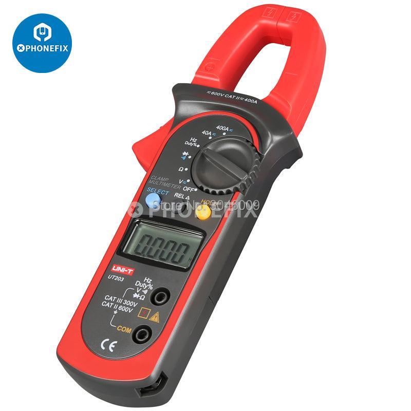 UT202/3/4A Multimeter Digital DC AC Digital Temperature Clamp Meter - Image 4