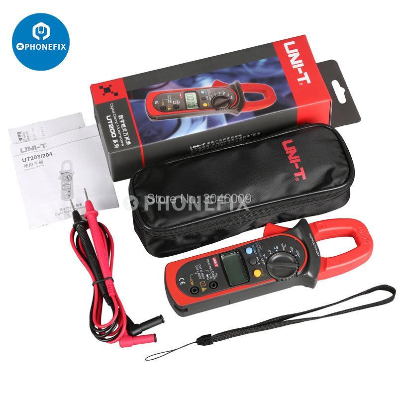 UT202/3/4A Multimeter Digital DC AC Digital Temperature Clamp Meter - Image 9