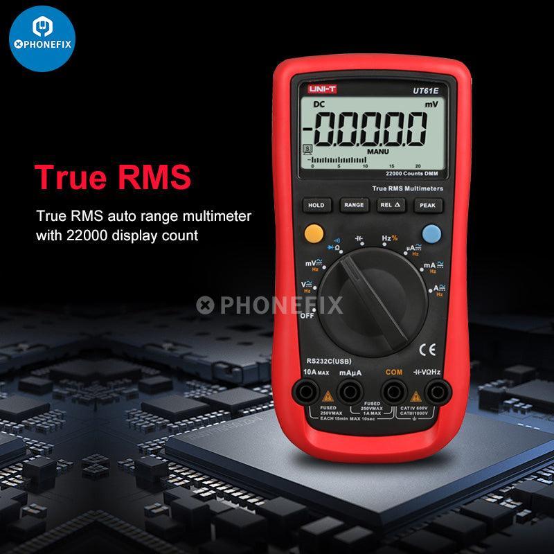 UT61 Series Professional Digital Multimeter True-RMS Phone Test Tool - Image 14