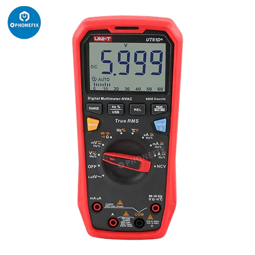UT61 Series Professional Digital Multimeter True-RMS Phone Test Tool - Image 5